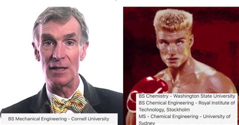 dolph lundgren vs bill nye|bill nye children.